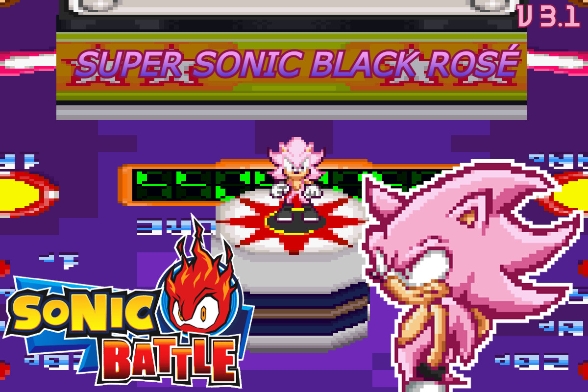 Super Fleetway Sonic over Chaos [Sonic Battle] [Mods]