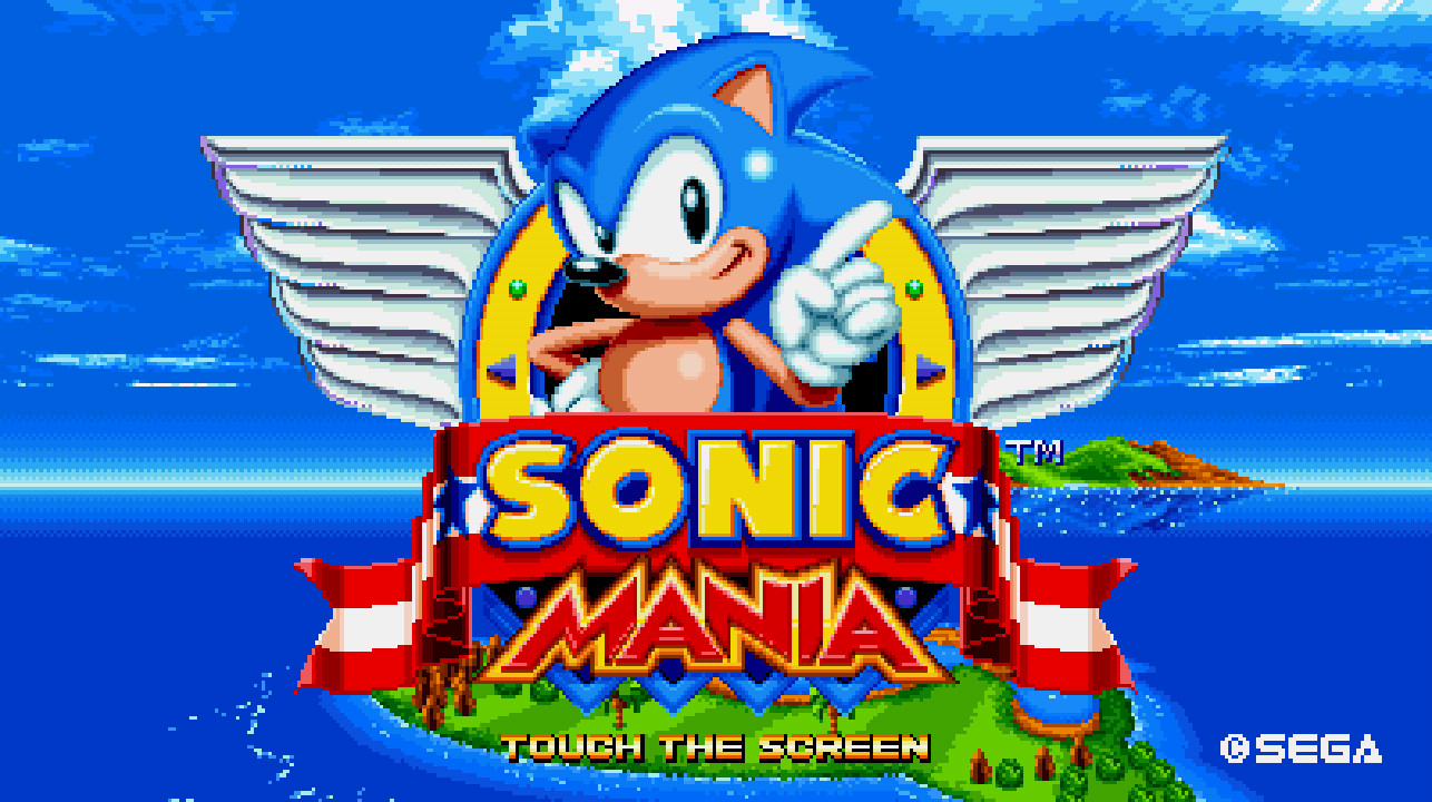 Screenshot of sonic.exe game on sega genesis