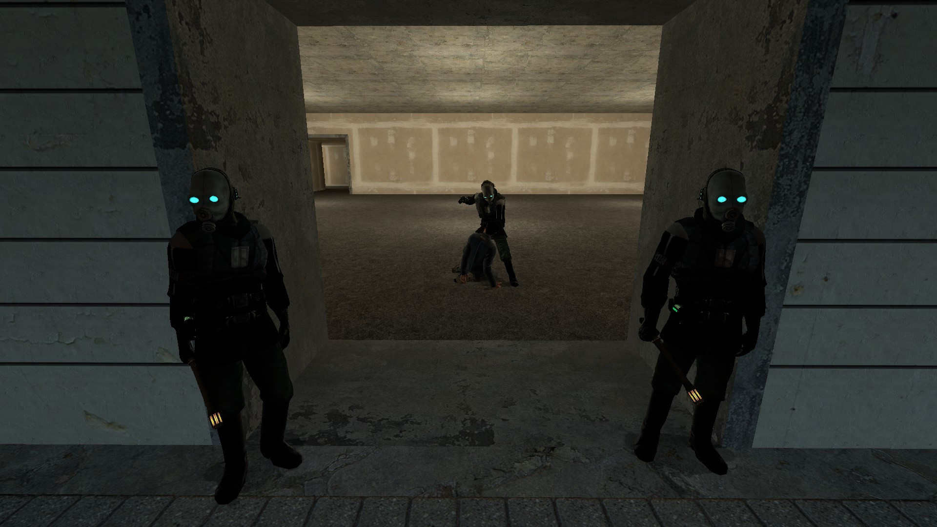 Hd Blue Eyed Metrocop [half Life 2] [mods]