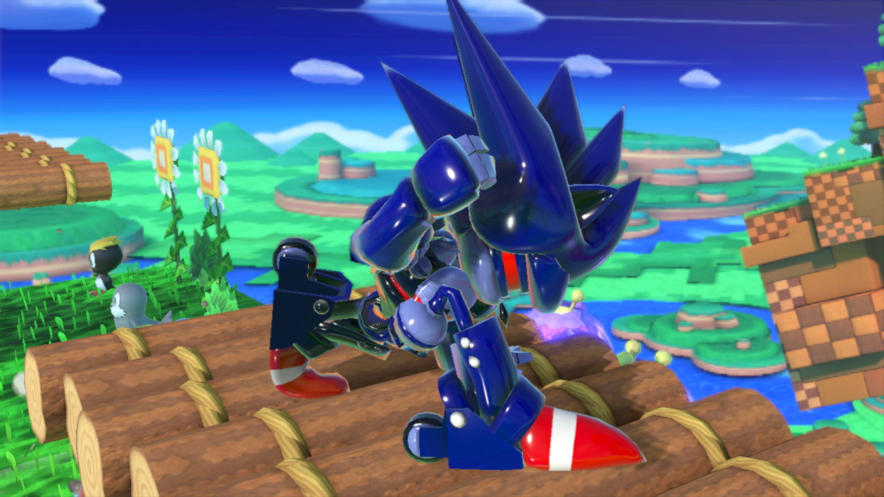 Dark Sonic + Voice (Compiled villians smash) [Super Smash Bros. Ultimate]  [Mods]