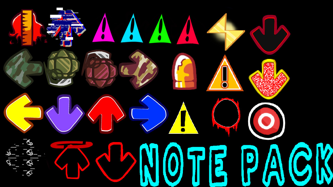 note pack [Friday Night Funkin'] [Mods]