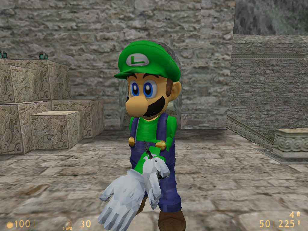 SSBB Mario and Luigi [Half-Life] [Mods]