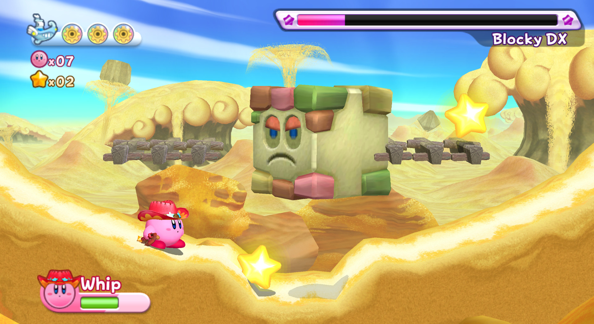 Blocky over Moundo [Kirby's Return to Dream Land] [Mods]