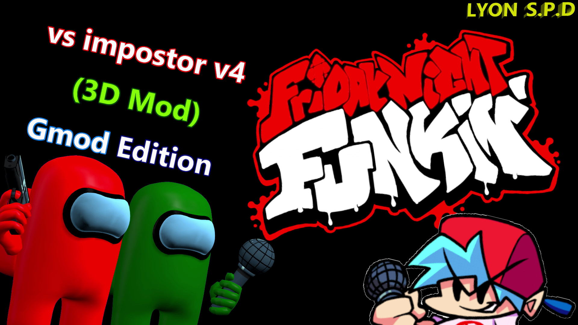 Fnf Vs Imposter V4 Gmod Edition 3d Mod Friday Night Funkin Mods