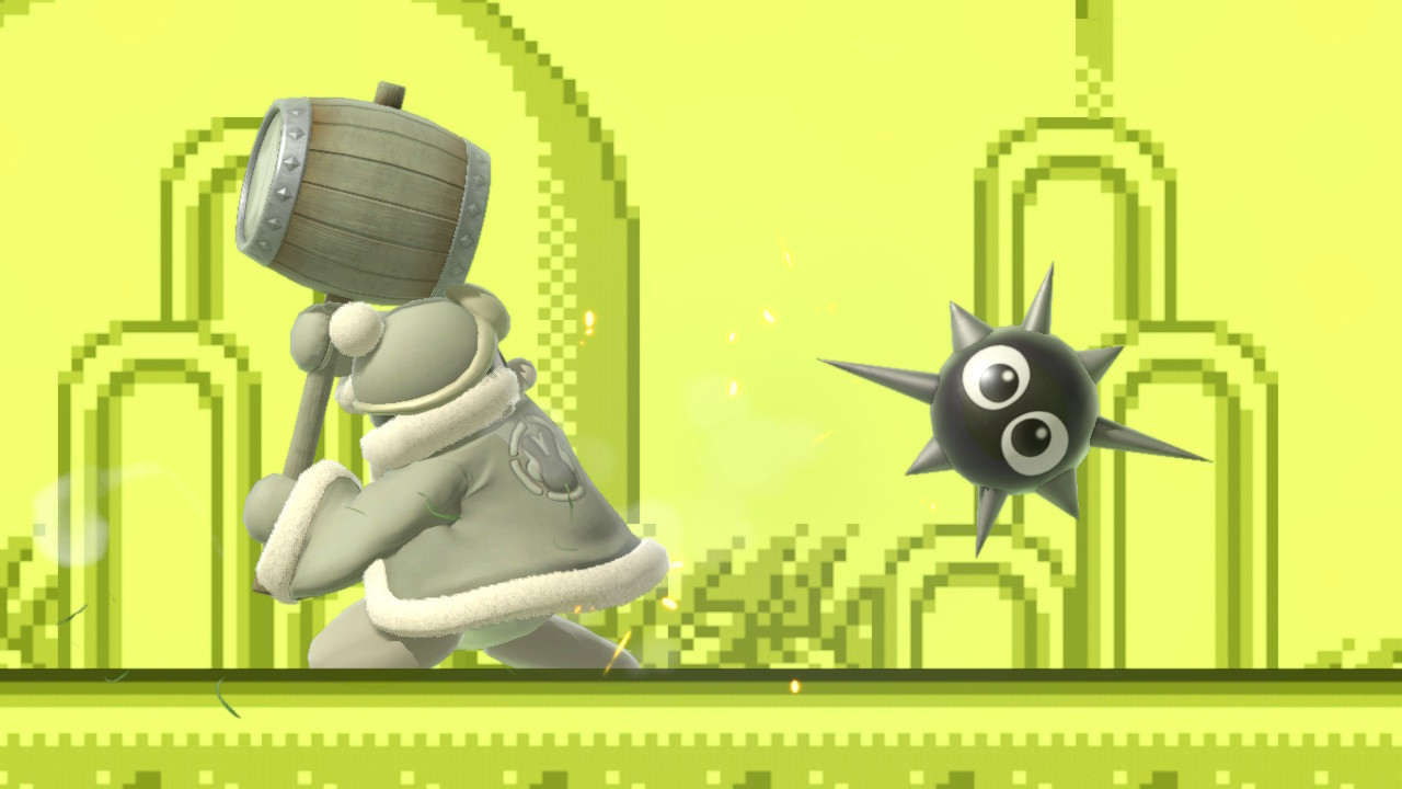 Monochromatic King Dedede FIX [Super Smash Bros. Ultimate