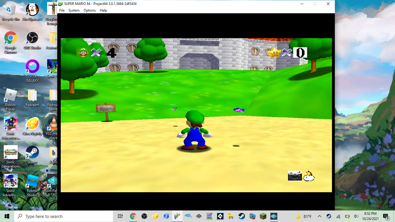 Super Mario 64 Styled Hud (ALMOST READY)