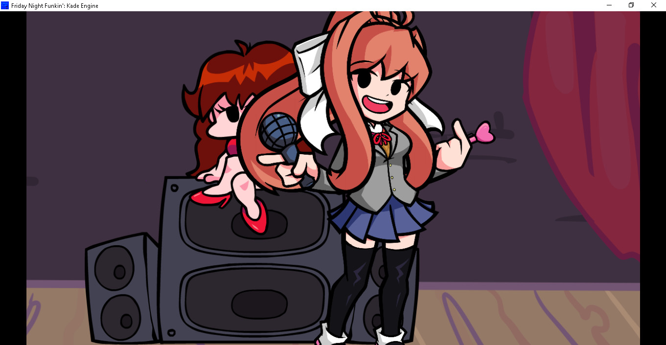 Playable Monika [Friday Night Funkin'] [Mods]