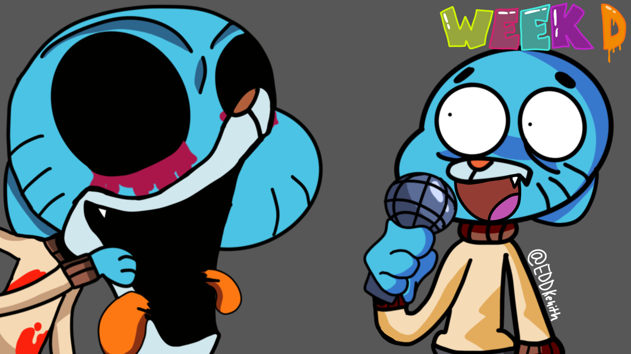 Friday Night Funkin vs <b>Gumball</b>.exe. 