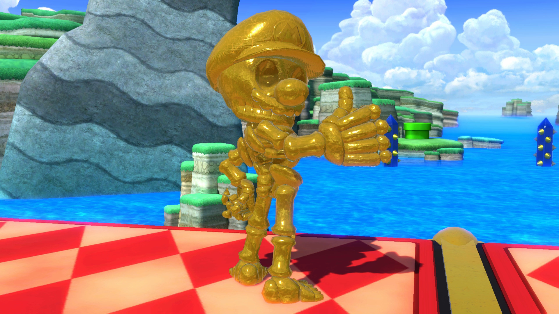 Skeleton Mario [Super Smash Bros. Ultimate] [Mods]