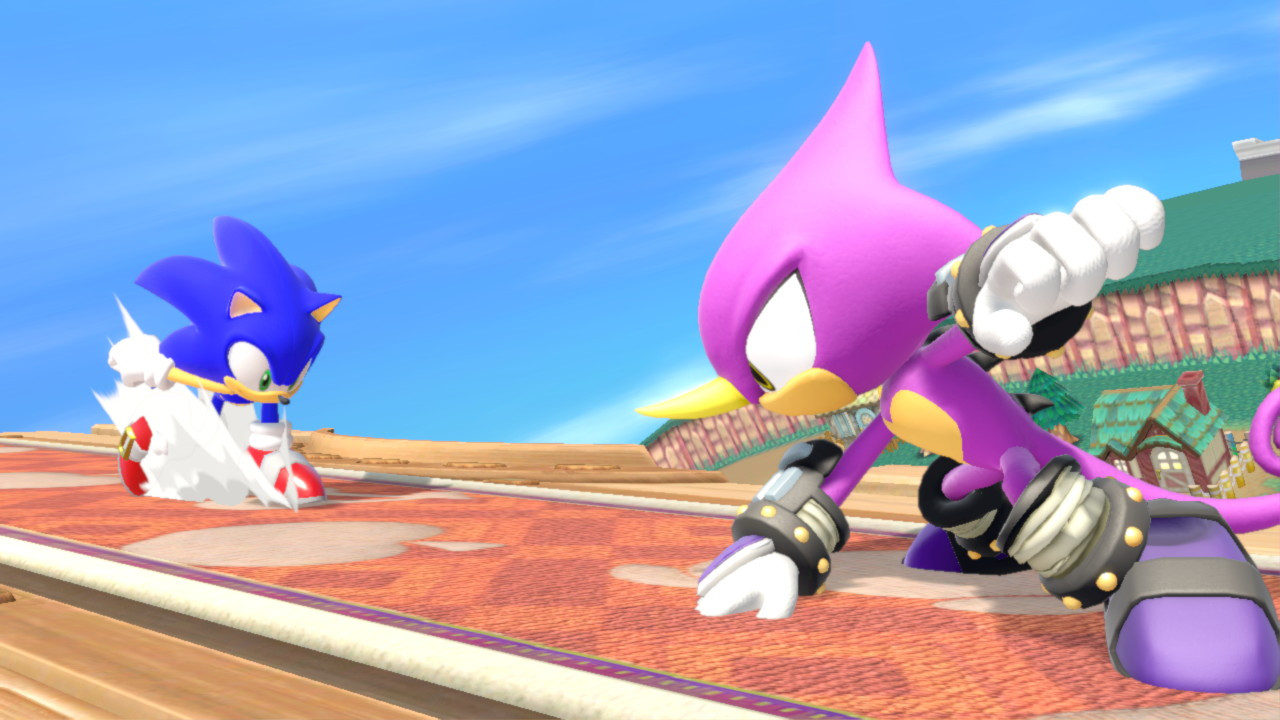 Espio (over Greninja) [Super Smash Bros. Ultimate] [Mods]