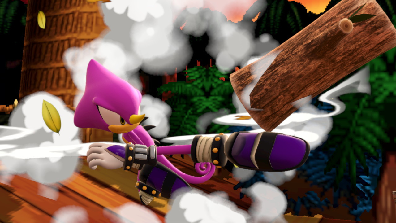Espio (over Greninja) [Super Smash Bros. Ultimate] [Mods]