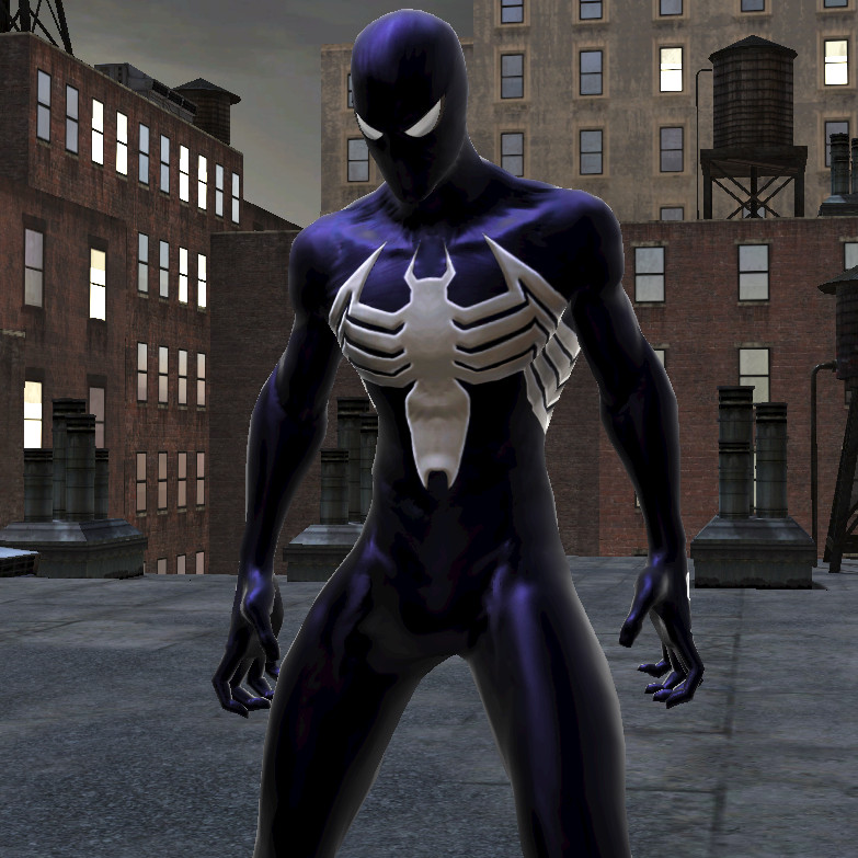 Gabriele Dell'Otto's Black Suit [Spider-Man: Web of Shadows] [Mods]