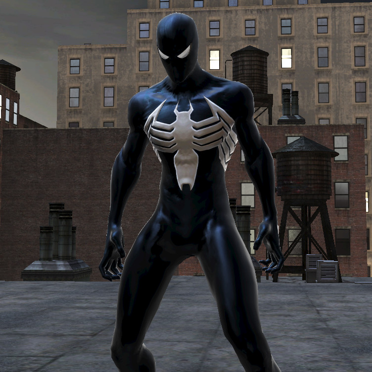 Gabriele Dell'Otto's Black Suit [Spider-Man: Web of Shadows] [Mods]