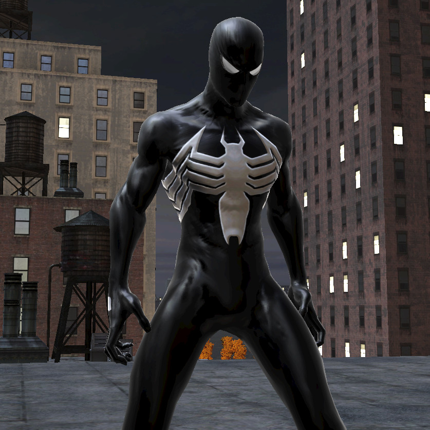 Gabriele Dell'Otto's Black Suit [Spider-Man: Web of Shadows] [Mods]