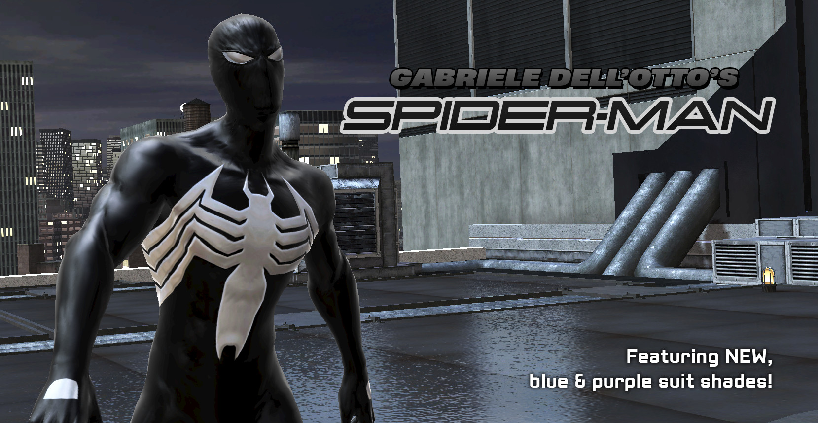 Spider-Man Web of Shadows No Way Home ending suit mod with Spider
