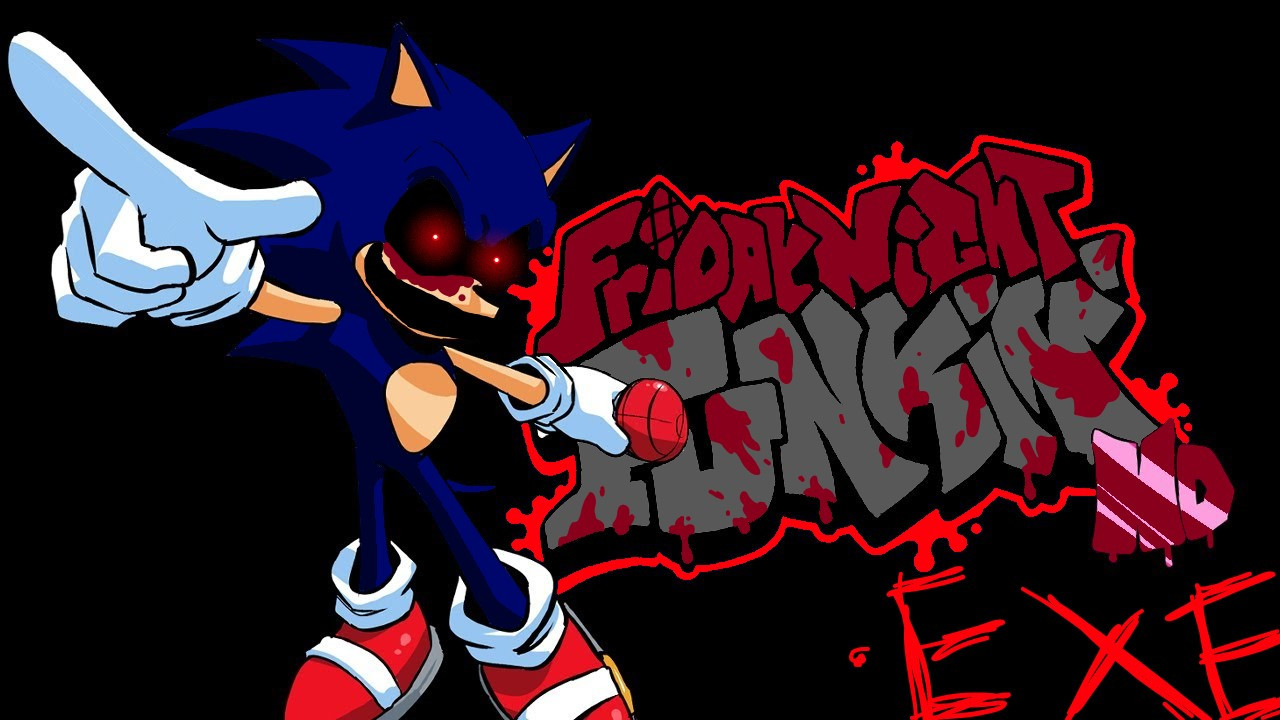 Sonic.exe over HD Sonic (updated sprites) [Friday Night Funkin'] [Mods]