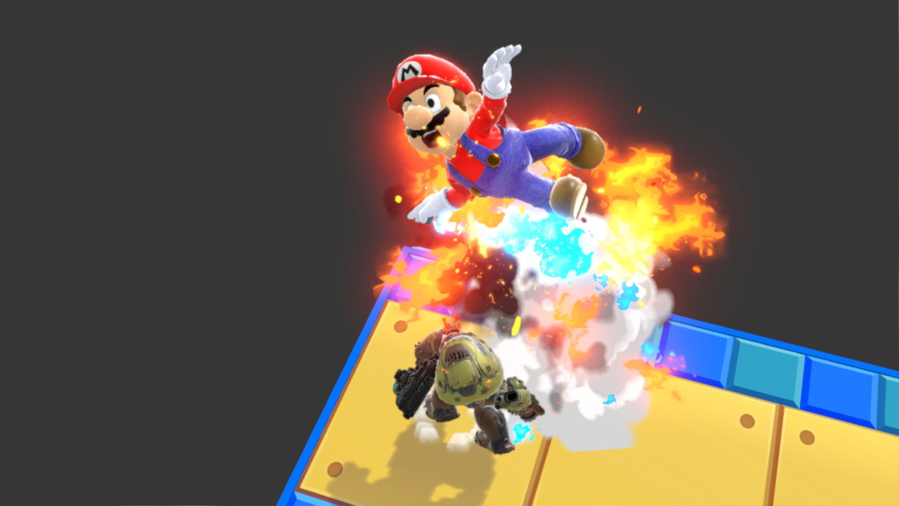 Mario has a gun [Super Smash Bros. Ultimate] [Mods]