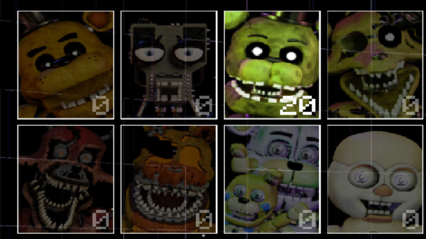 Withered Freddy in Ultimate Custom Night (Ultimate Custom Night