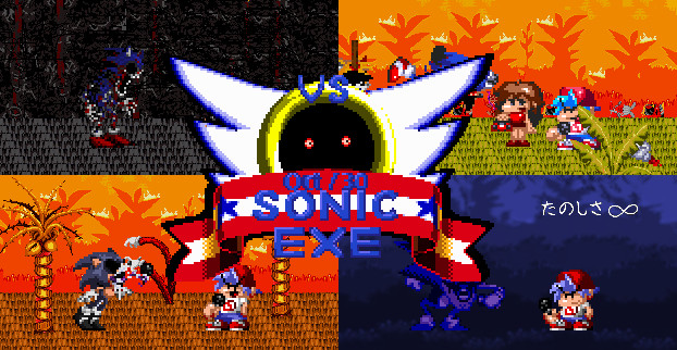 Friday Night Funkin: Sonic.EXE VS Majin Sonic in Expurgation 