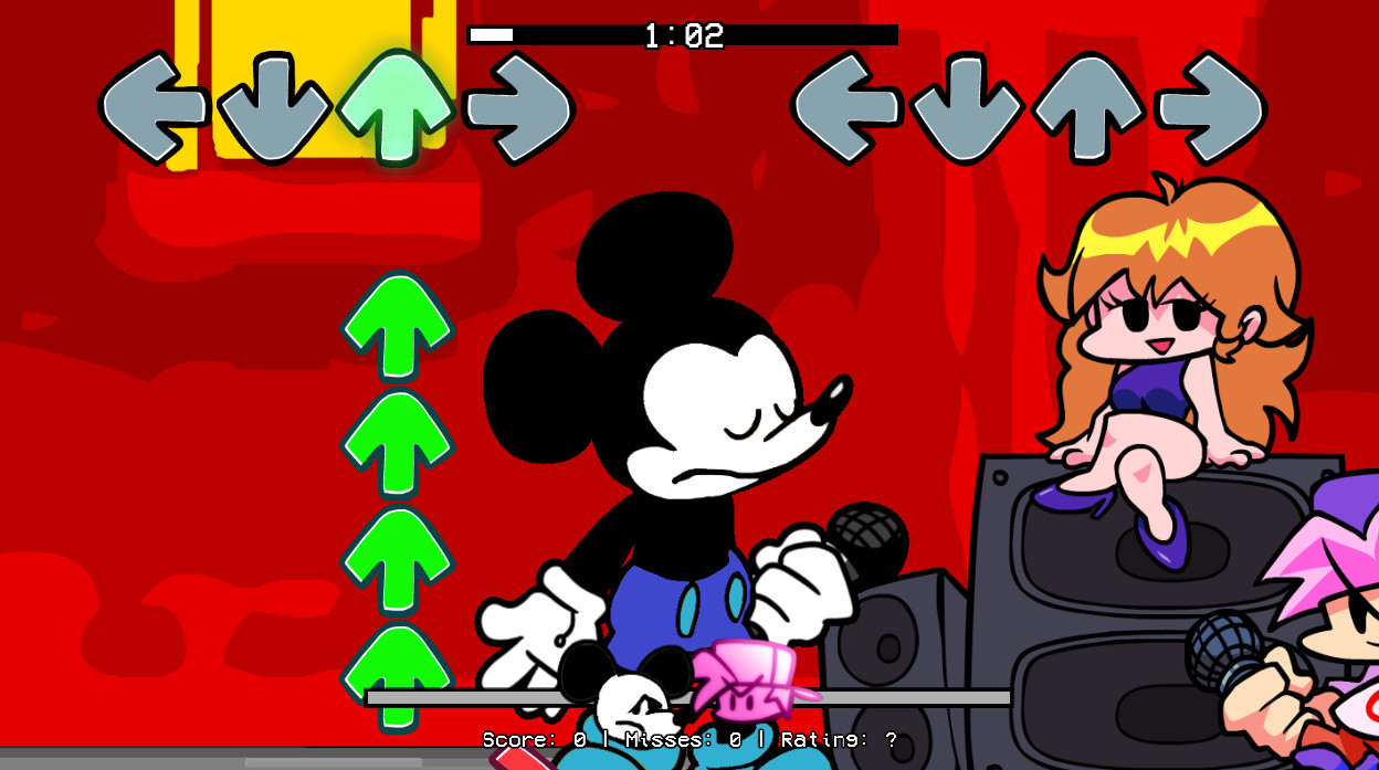 Mickey Mouse B-sizes [friday Night Funkin'] [mods]