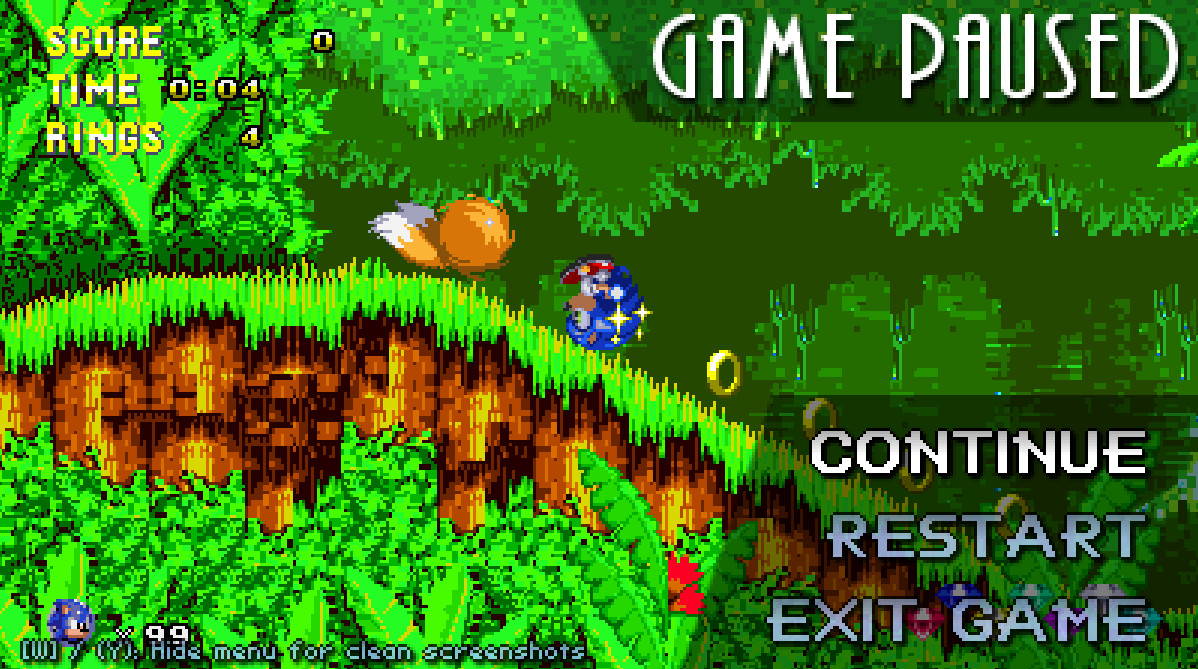 Green Hill Zone (Modern, Genesis-Style) Background [Sonic 3 A.I.R.] [Mods]