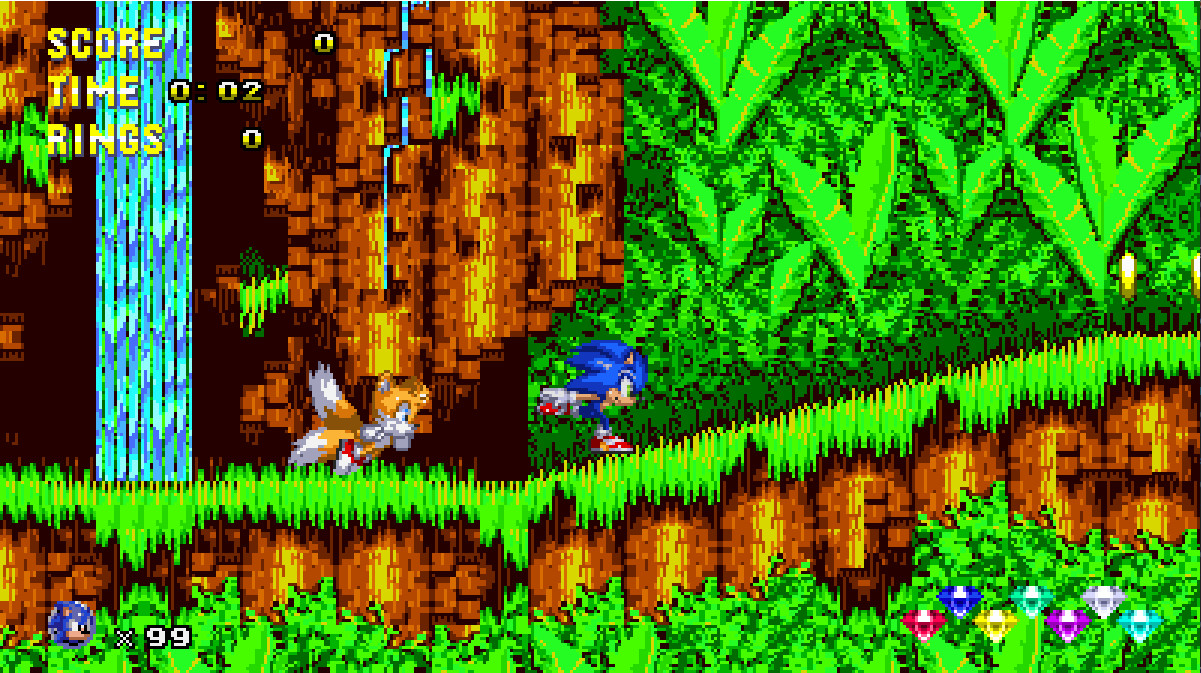 Modgen Modern Sonic (FIXED GREEN EYES) [Sonic 3 A.I.R.] [Mods]