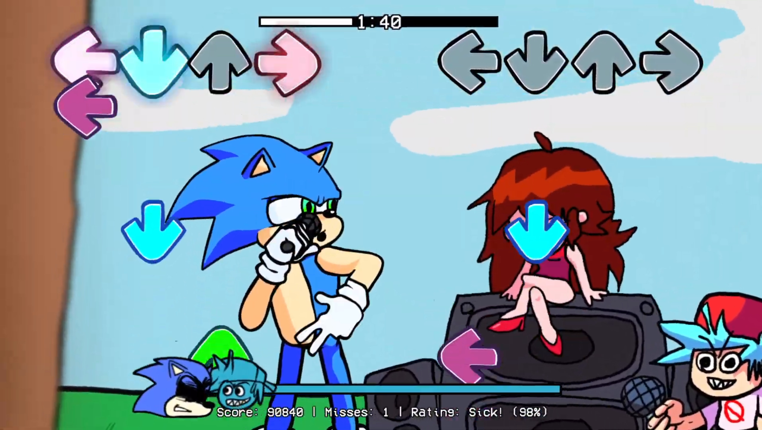 FNF: Tails Gets Trolled V2 FNF mod game play online, pc download