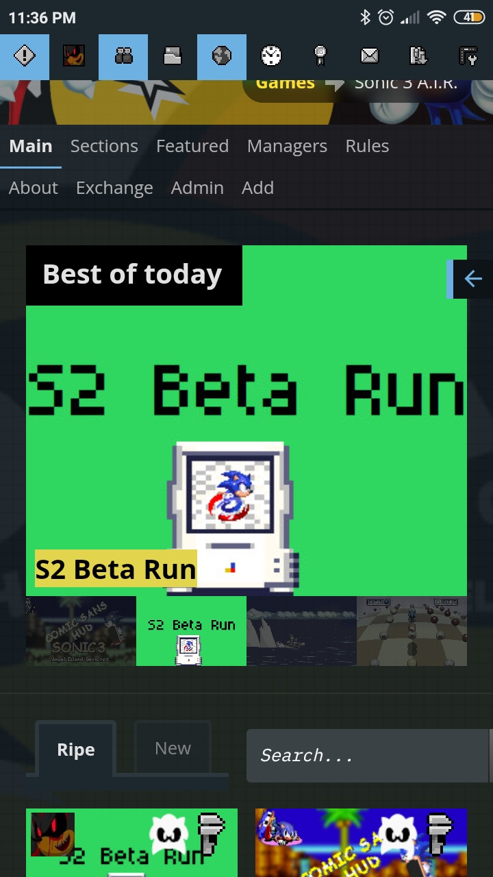 S2 Beta Run Mod for Sonic 3 A.I.R. | S3AIR Mods