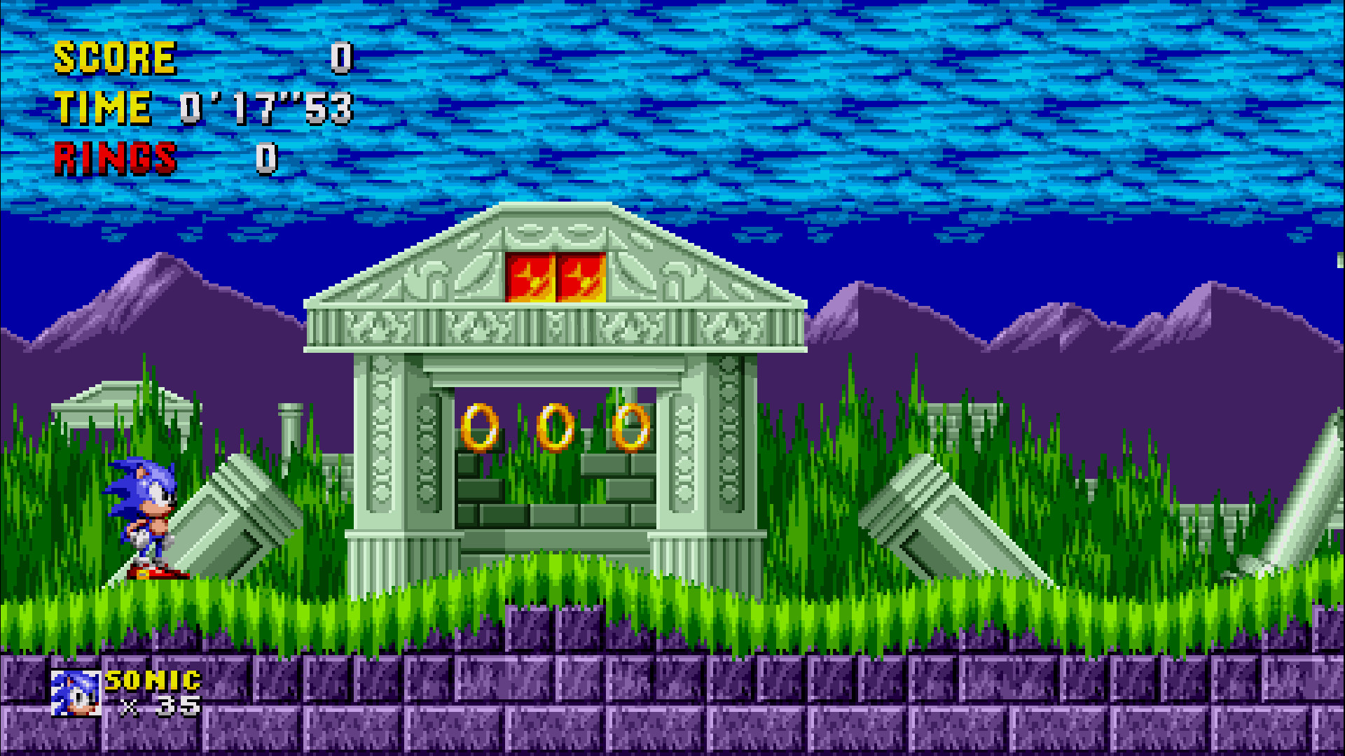 Mania sonic 1.5 [Sonic the Hedgehog Forever] [Mods]