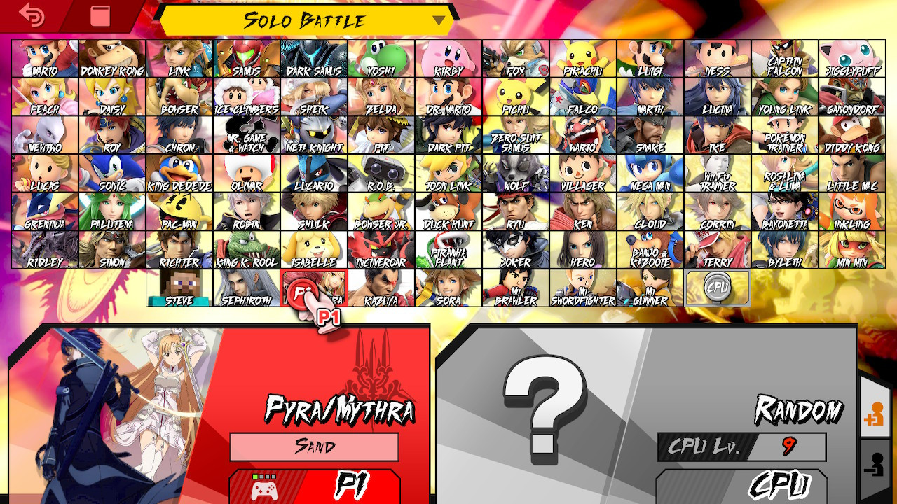 User blog:LeeHatake93/Super Smash Bros for PS4 and Vita