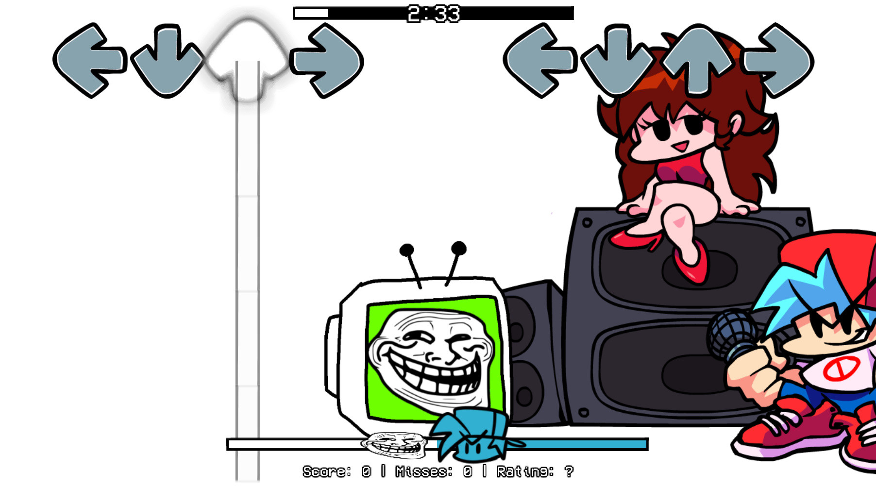 VS Internet Troll Face DEMO Mod for Friday Night Funkin' | FNF Mods