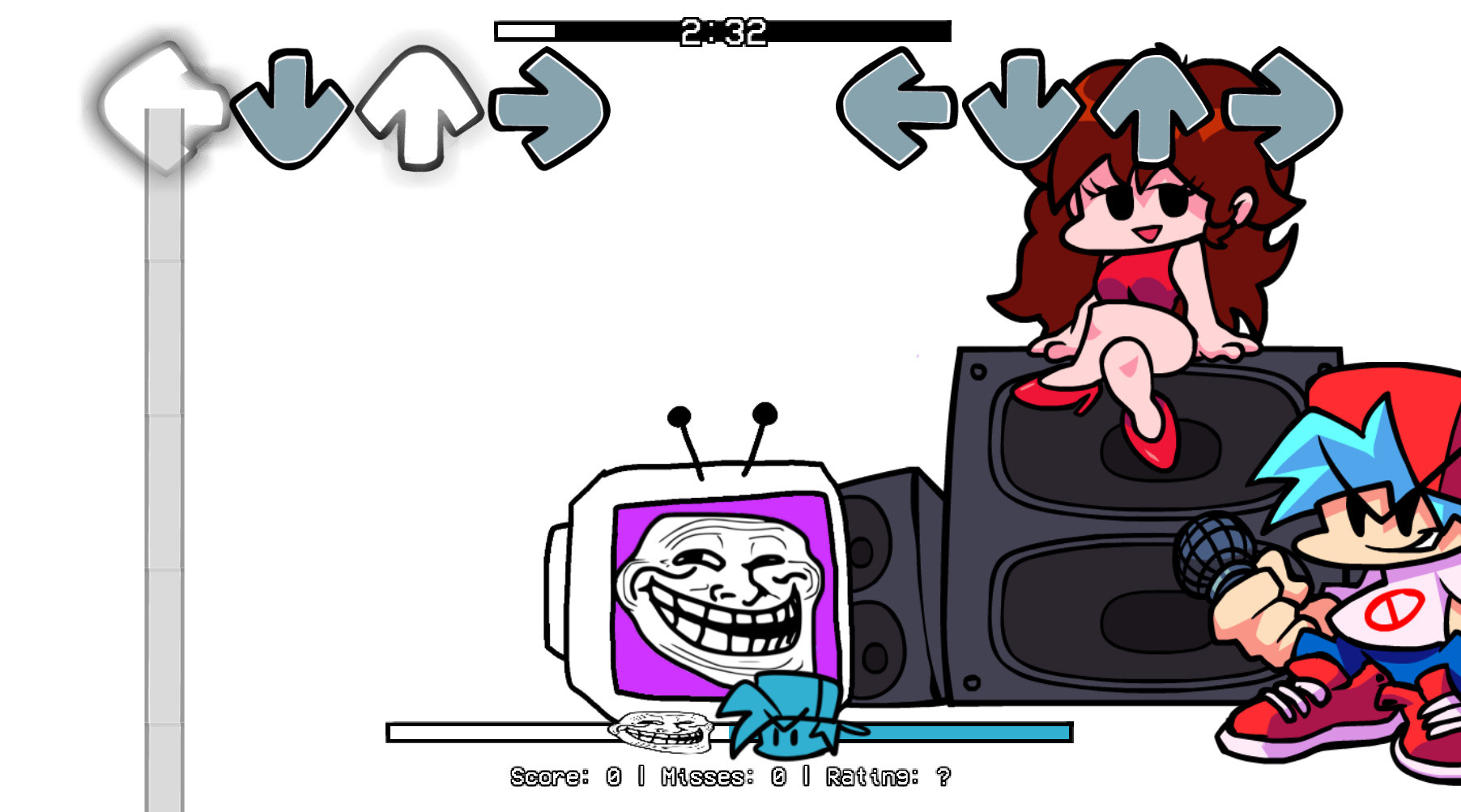 VS Internet Troll Face DEMO Mod for Friday Night Funkin' | FNF Mods