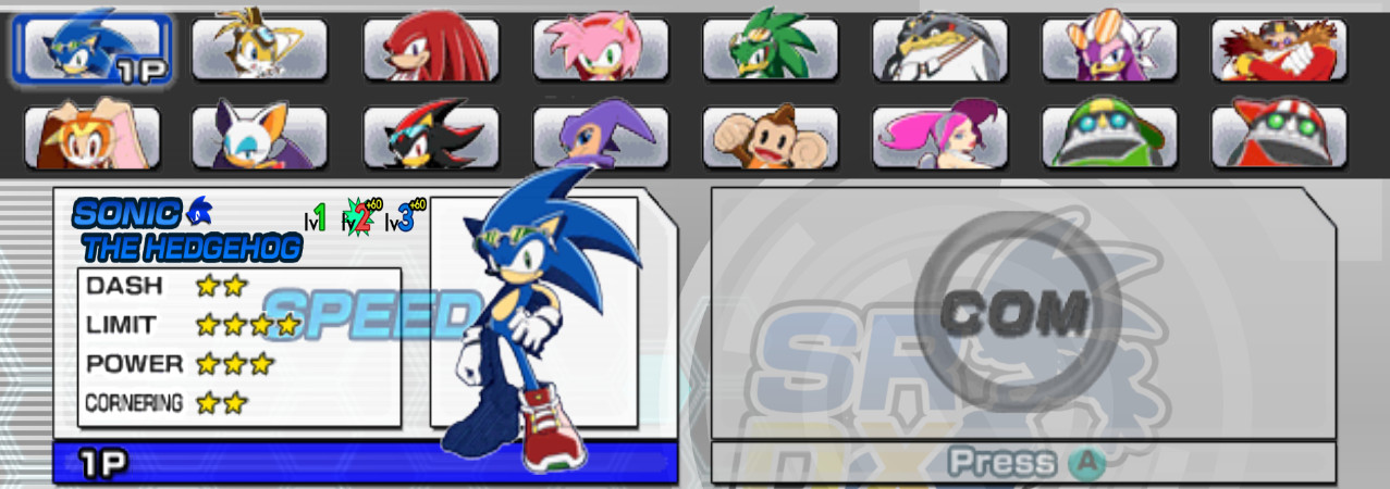 Frenchy's Custom CSS HUD Mod for Sonic Riders (GameCube) | SR-GC Mods