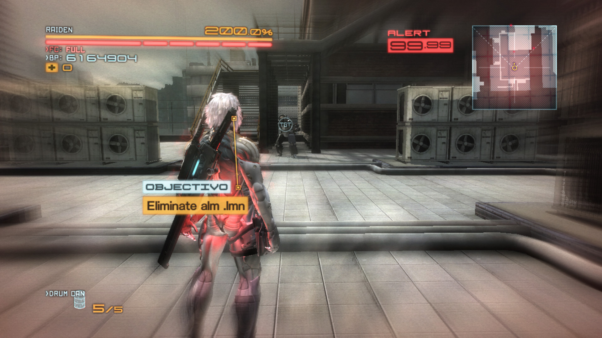 Metal Gear Survive Raiden's Original Body [Metal Gear Rising