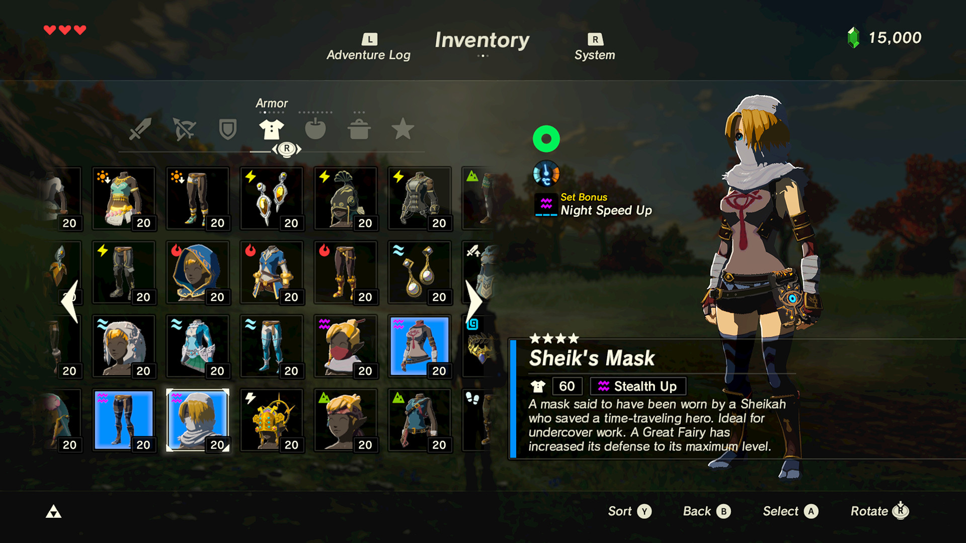 Linkle 2.0 & Link Upgradeable Armor Rebalance AR20 [The Legend of Zelda ...