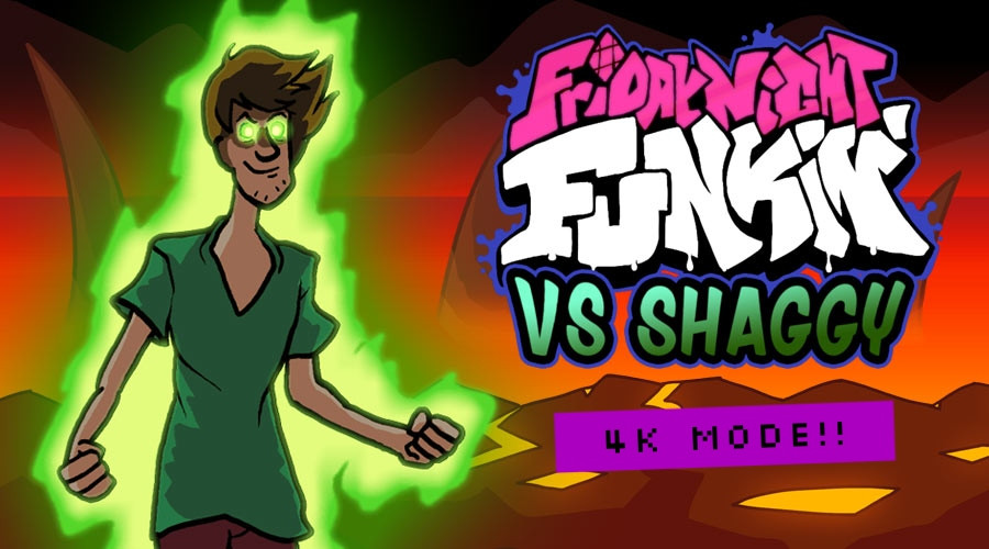 FNF Shaggy 4k (astral-calamity, talladega) [Friday Night Funkin'] [Mods]