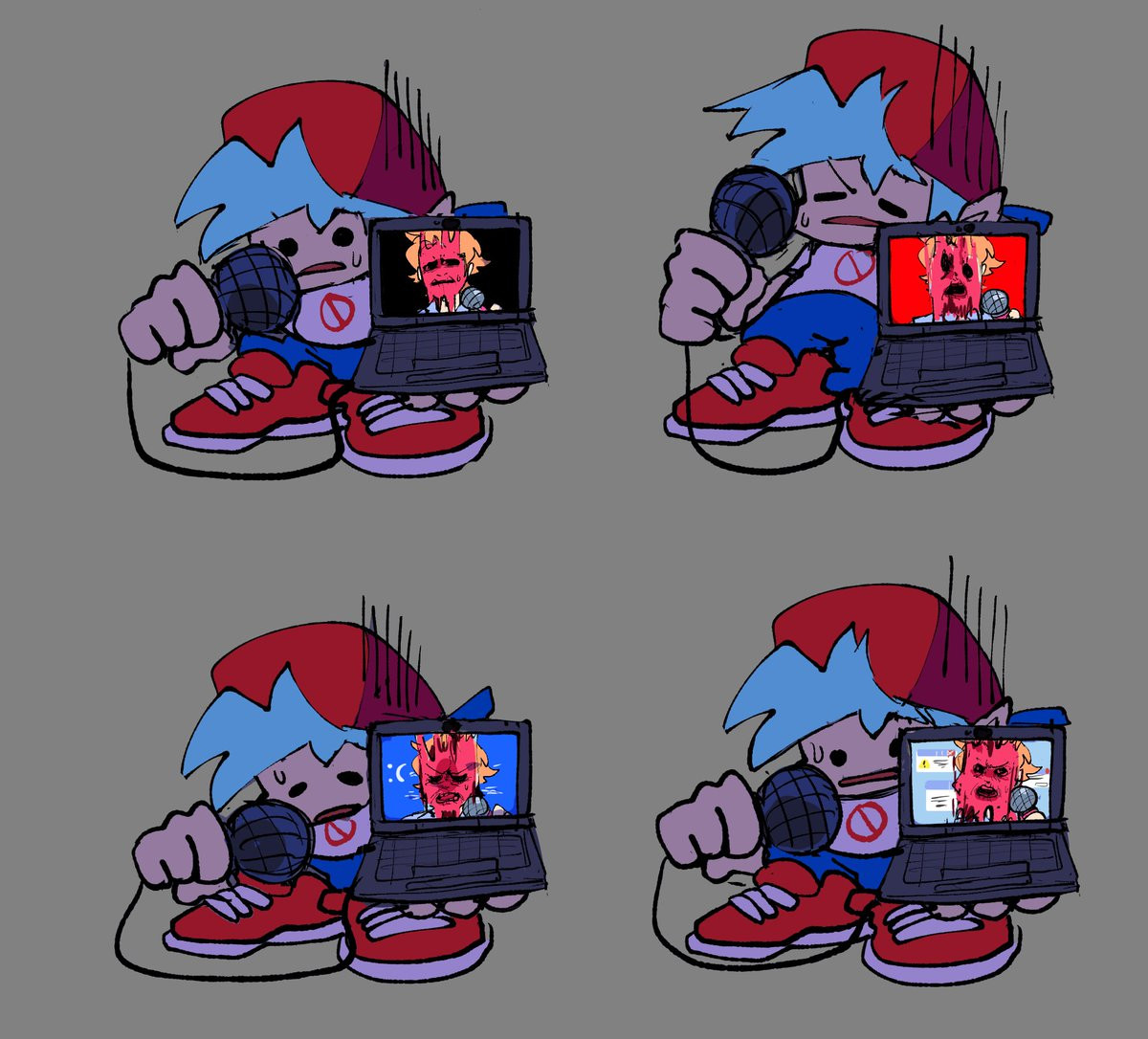 Duo Soul Sprites Bf [Friday Night Funkin'] [Mods]
