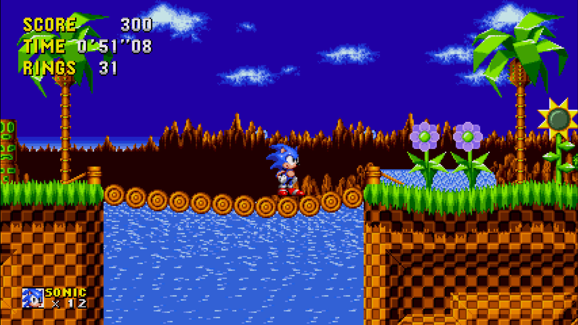 Sonic 3 Standing Sprite HD Remaster