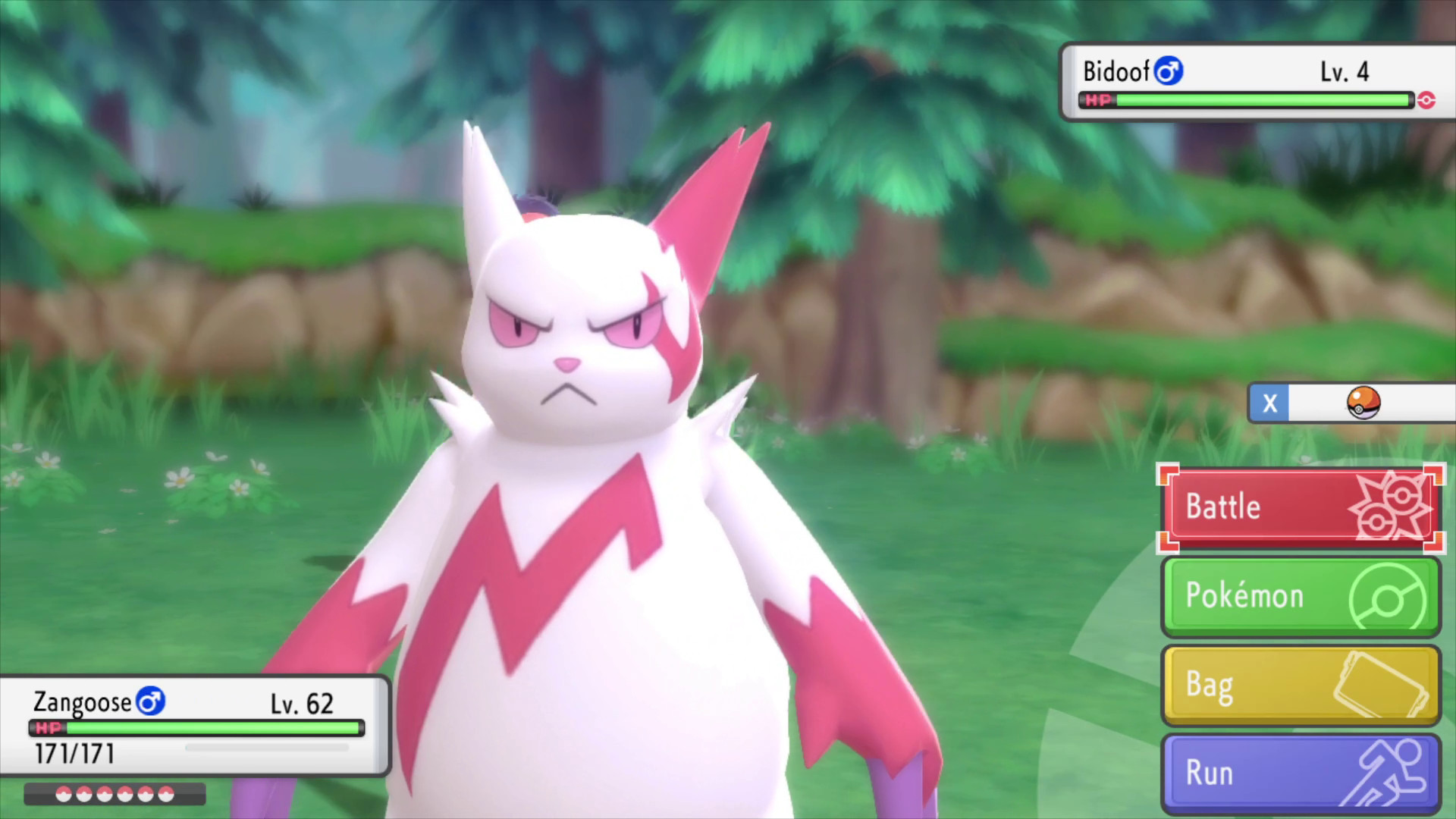 Zangoose bdsp