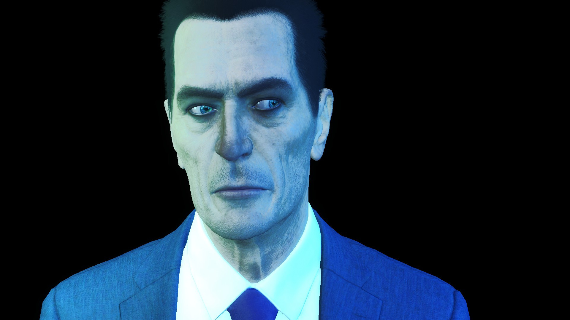 Half Life Alyx: Gman 3d Model