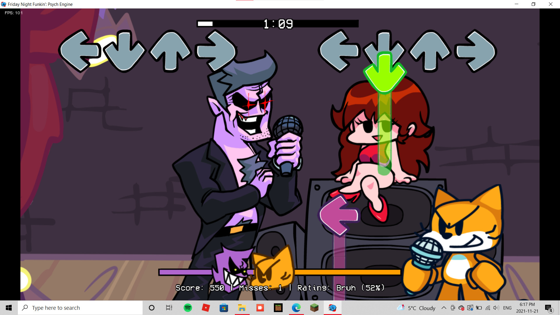 scratch over boyfreind [Friday Night Funkin'] [Mods]