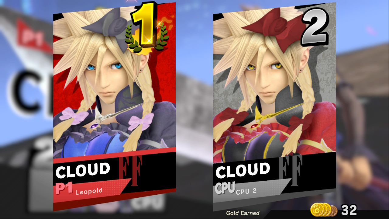 Cyberpunk Cloud V2 [Super Smash Bros. Ultimate] [Mods]