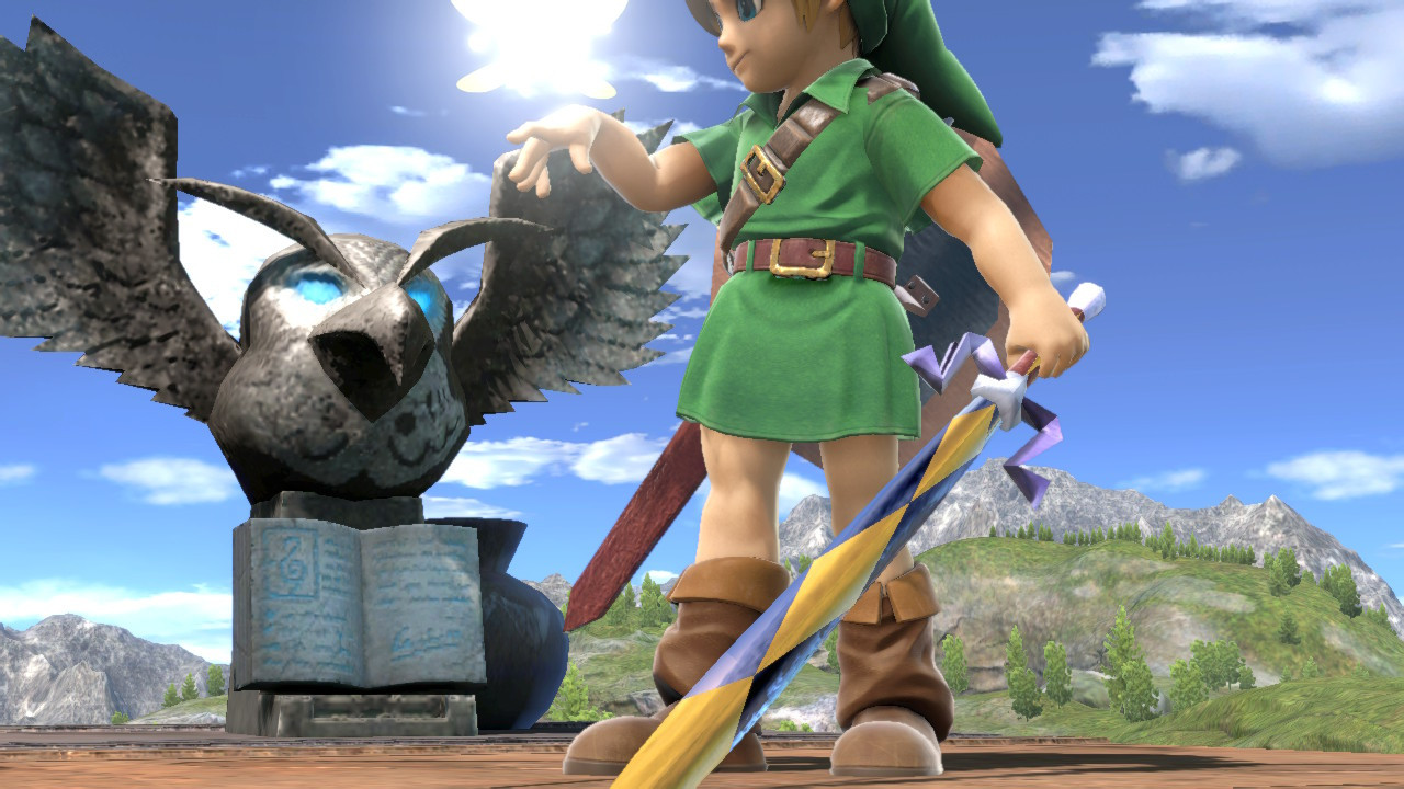 Young Link Gilded Sword [Super Smash Bros. Ultimate] [Mods]