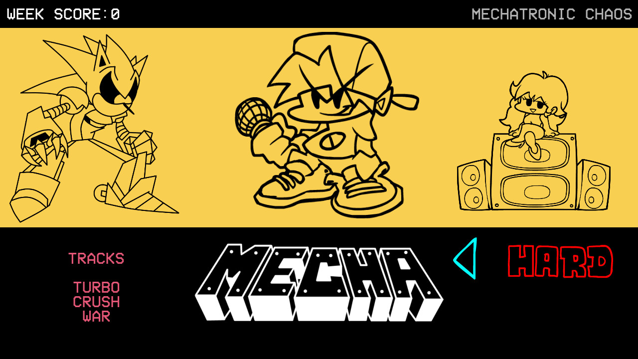 Stream Crush Song - Friday Night Funkin' VS Mecha Sonic FNF Vs