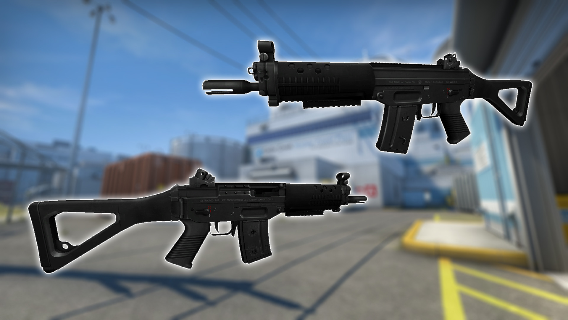 Hav0c's Old School SG552 On MzK [Counter-Strike 1.6] [Mods]