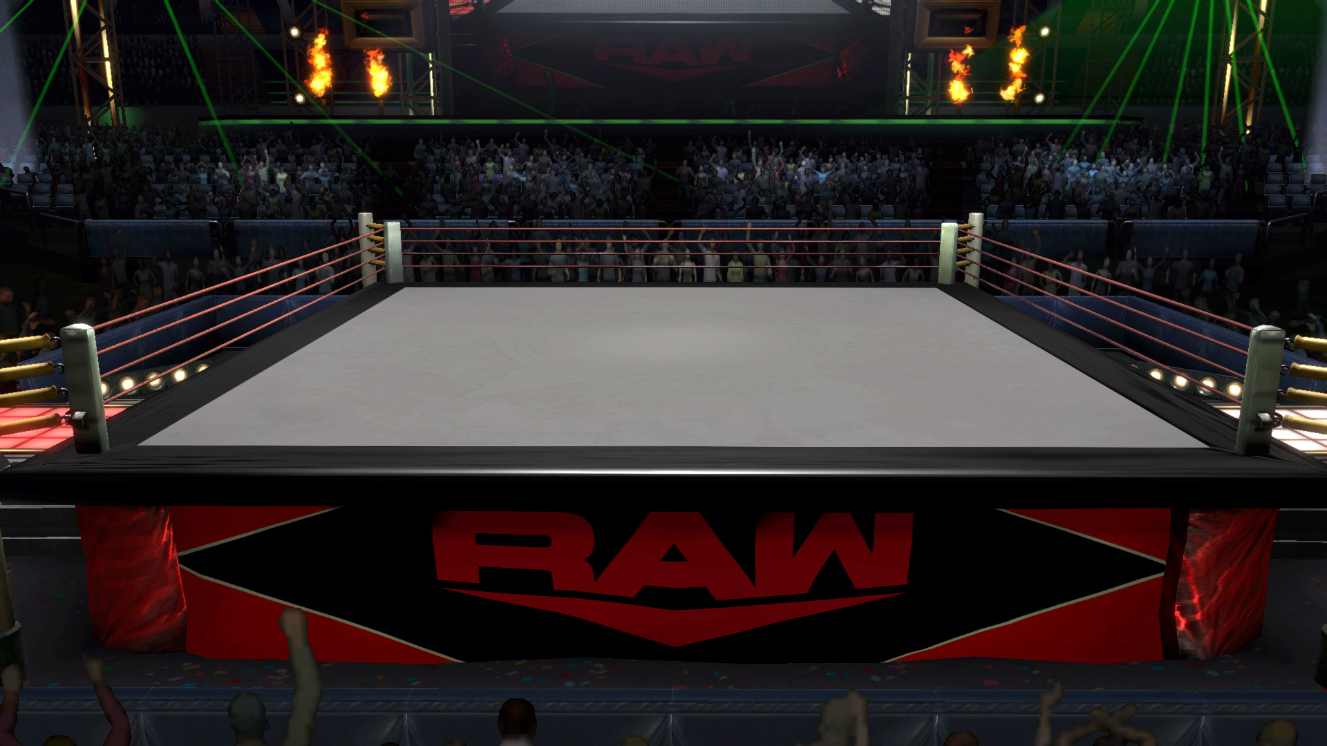 WWE Raw & Smackdown Boxing Ring [Super Smash Bros. Ultimate] [Mods]