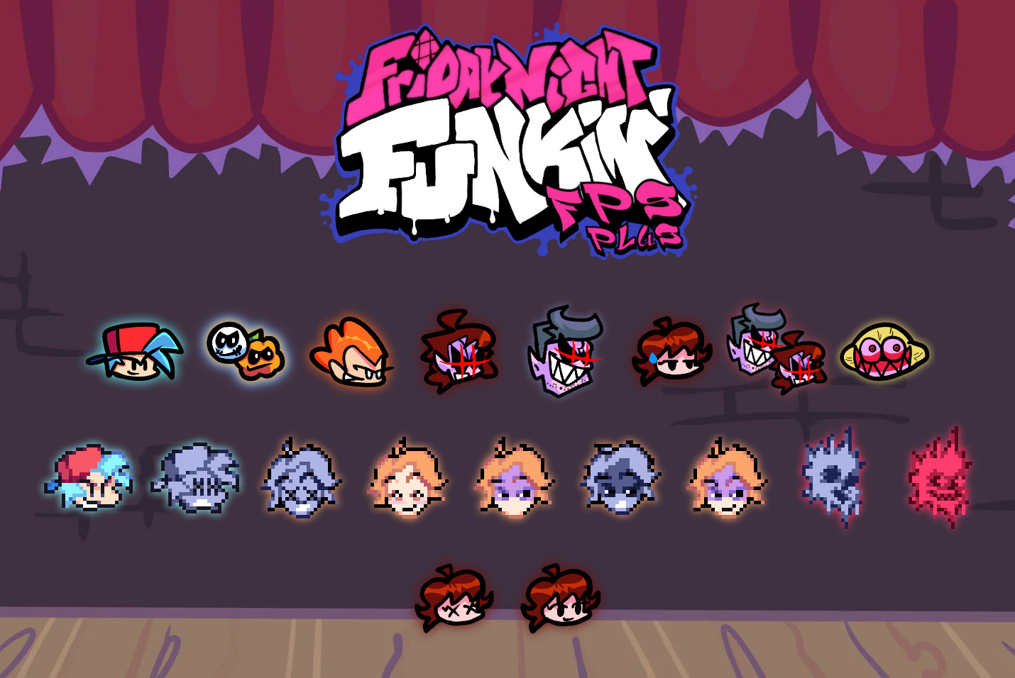 Remastered/Colored FNF Icons (Non-WIP Version) [Friday Night Funkin ...