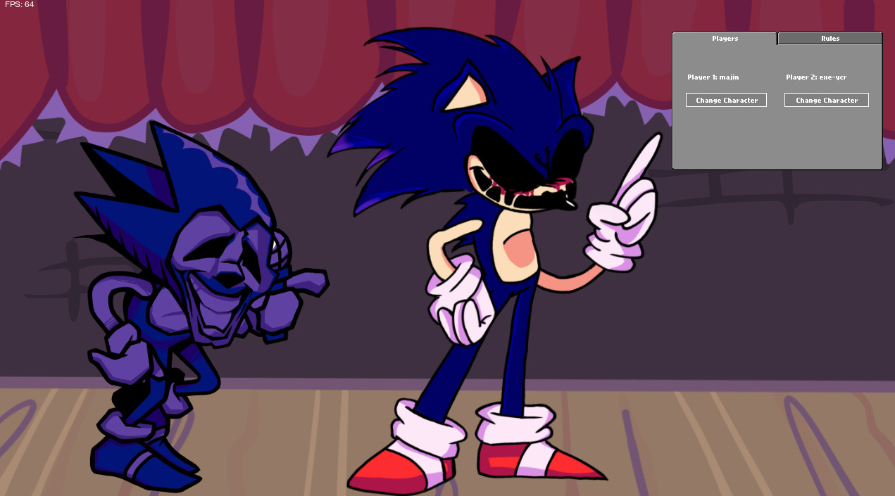 FNF Vs Sonic EXE 3.0 Fleetway Version 1 Sprites 