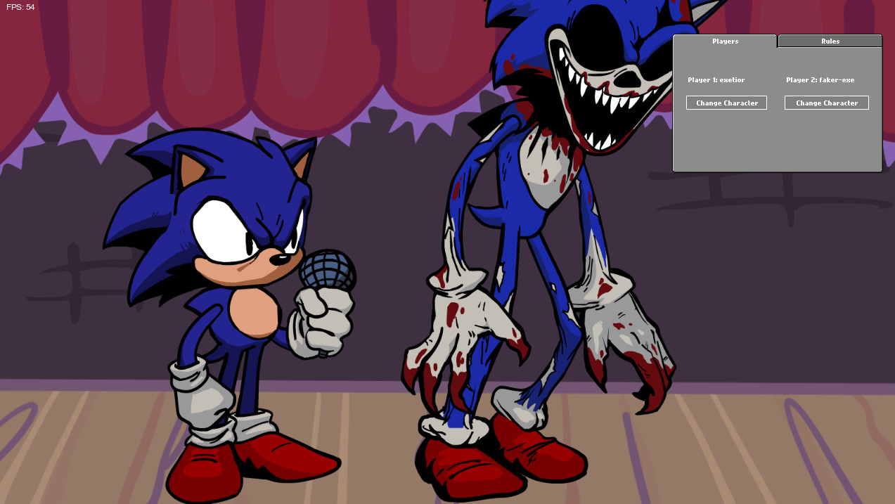 Fleetway Vs Sonic.EXE (Exetior) 