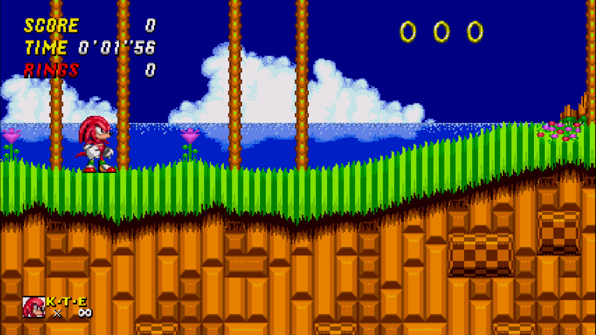 Proto Knuckles in S2A Mod for Sonic The Hedgehog 2 Absolute | S2A Mods